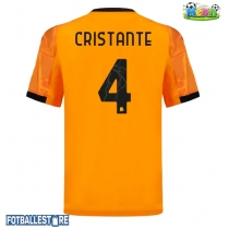 AS Roma Bryan Cristante #4 Bortedrakt 2025-26 Kortermet